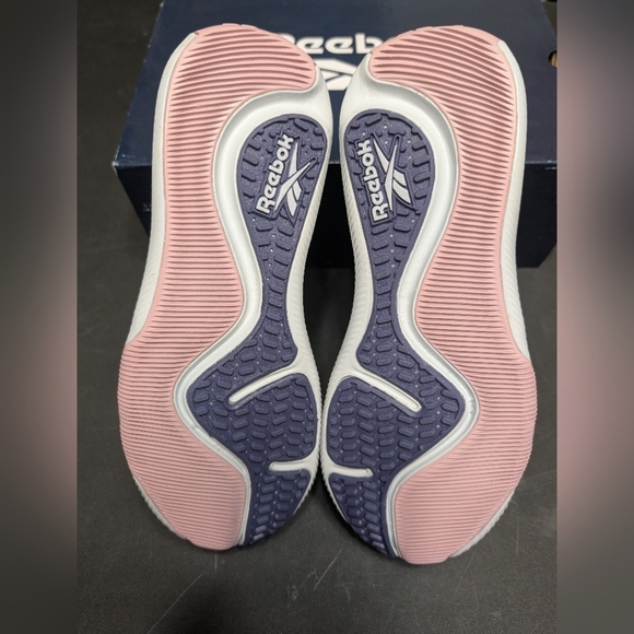 Reebok Blue and Pink HIIT TR Safety Comp Toe Athletic Work Sneakers Women's 7.5 - Picture 5 of 11